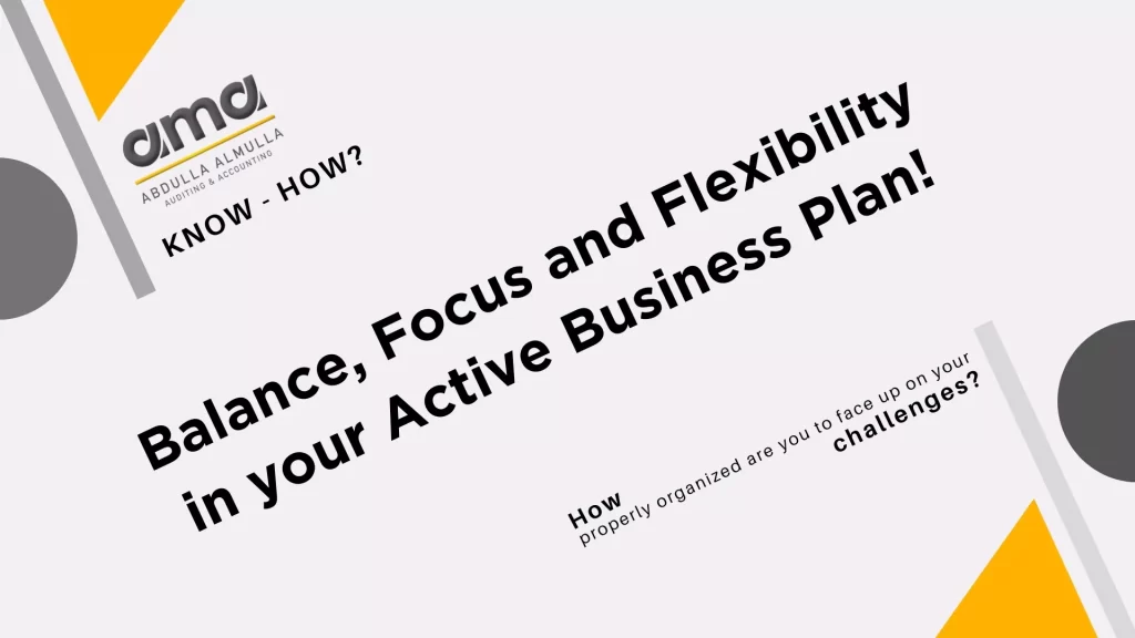 Balance Focus and Flexibility in your Active Business Plan! Know-How