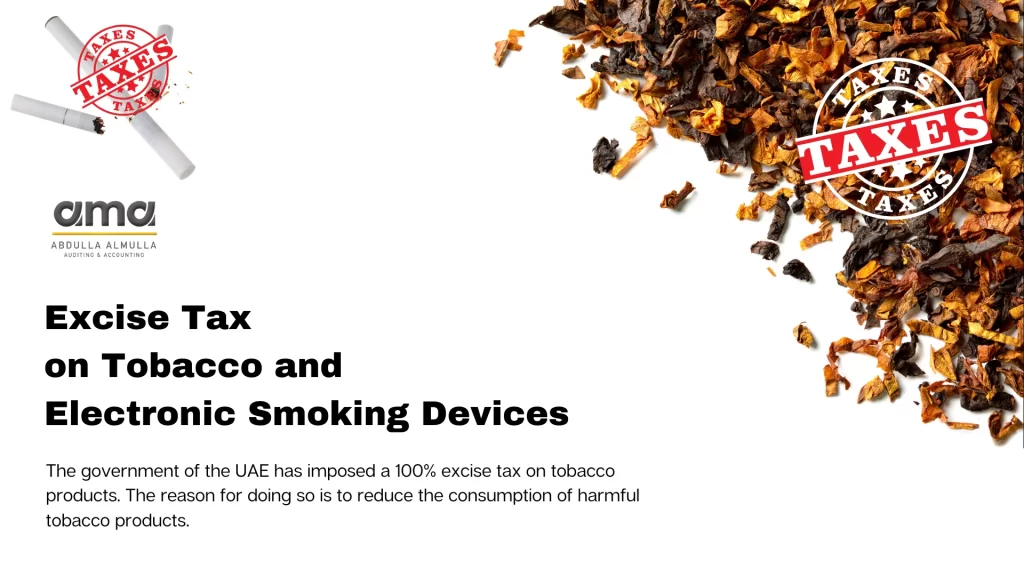 Excise Tax on Tobacco and Electronic Smoking Devices